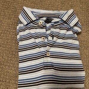 Daniel Cremieux Navy and Light Blue Striped Shirt